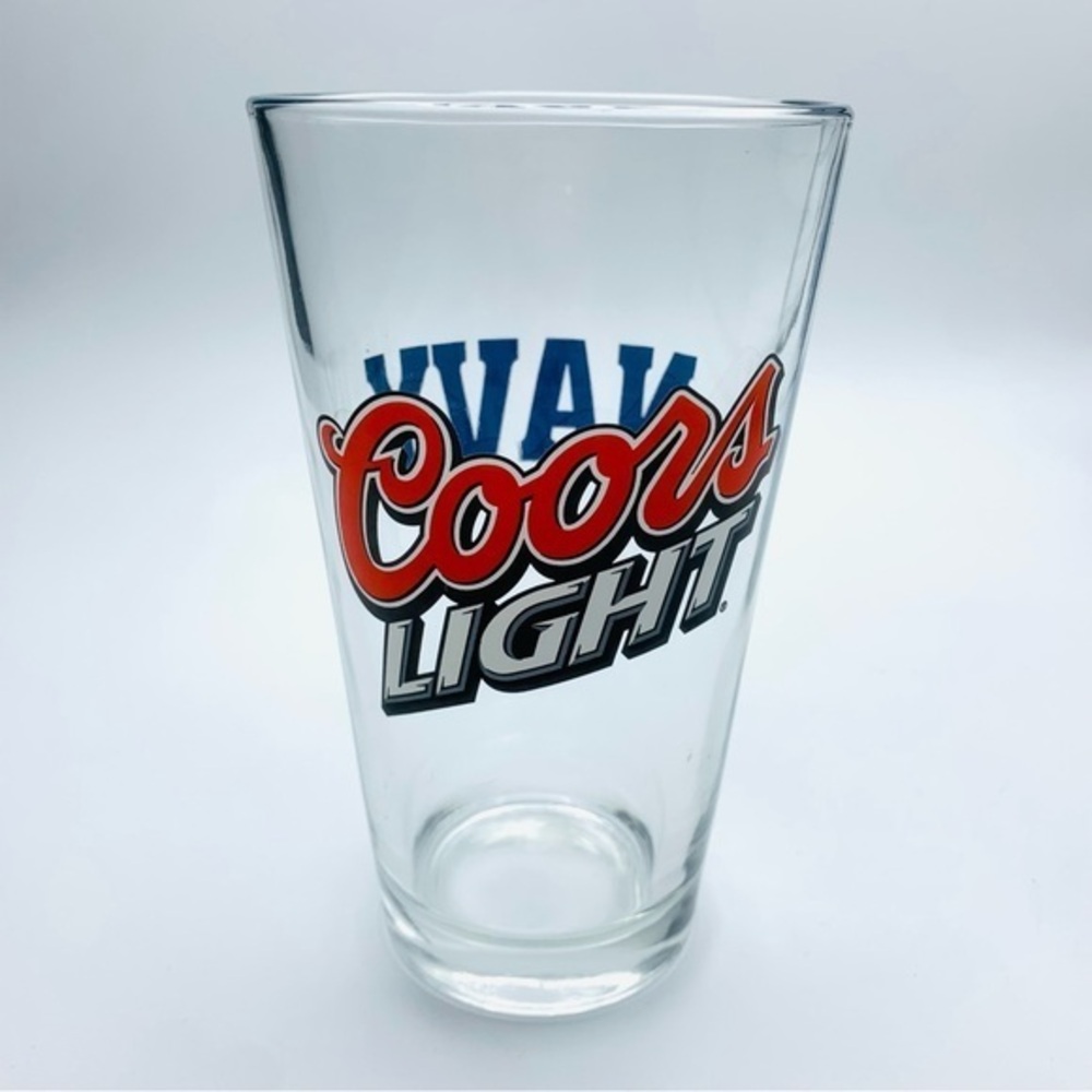 Rare Navy Armed Forces Coors Light Pint Glass 16oz